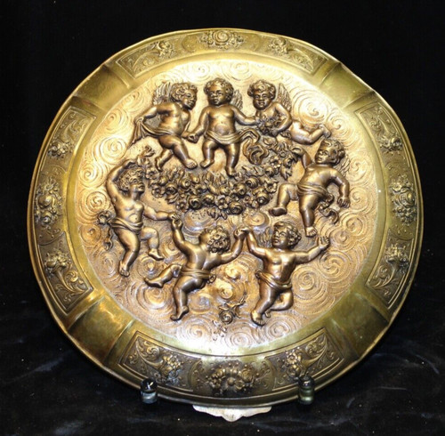 Schmuck deckel geprägt putten - schmuck,